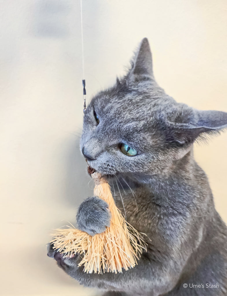 Broomstick matabi wand attachment