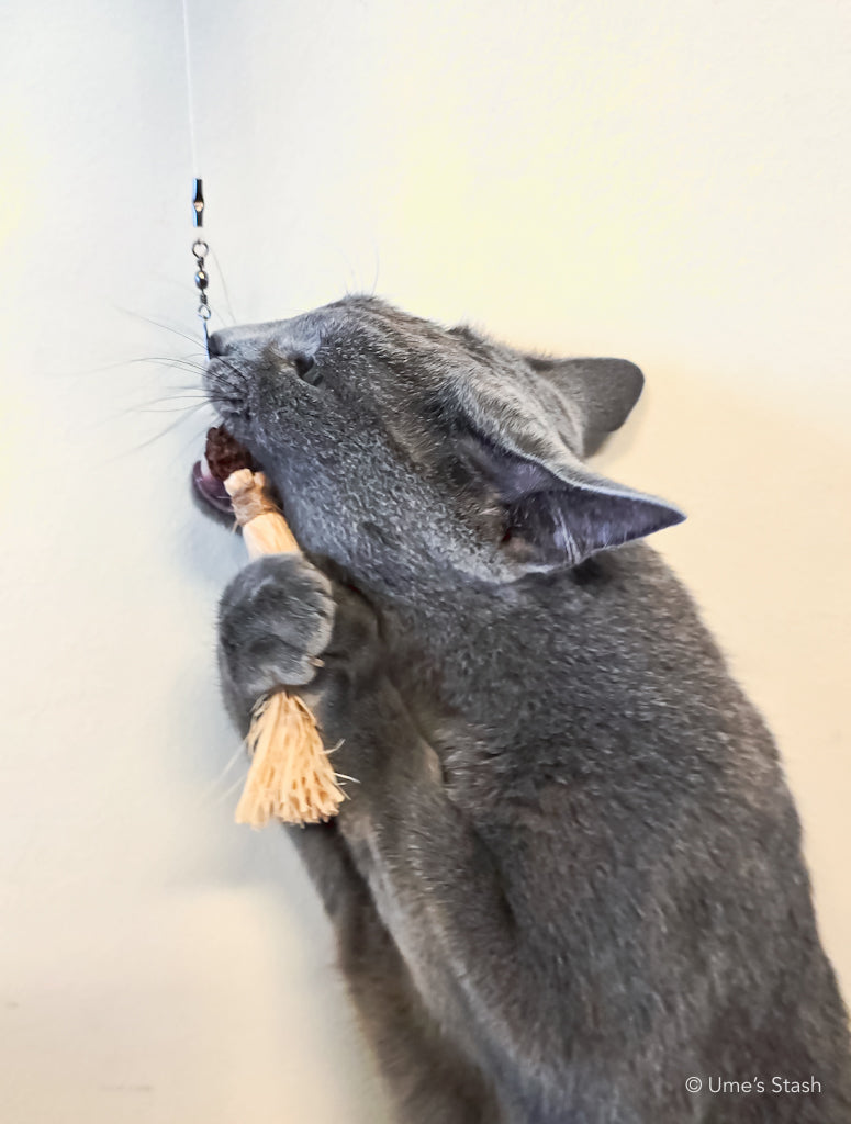 Broomstick matabi wand attachment