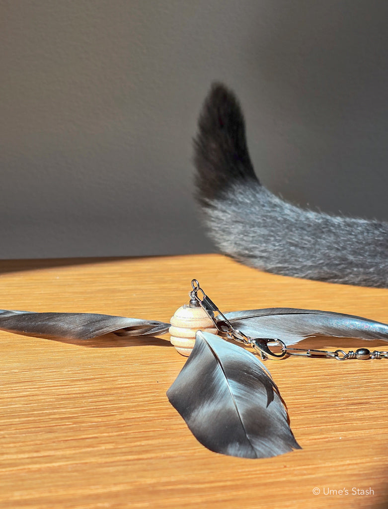 Tornado feather wand attachment