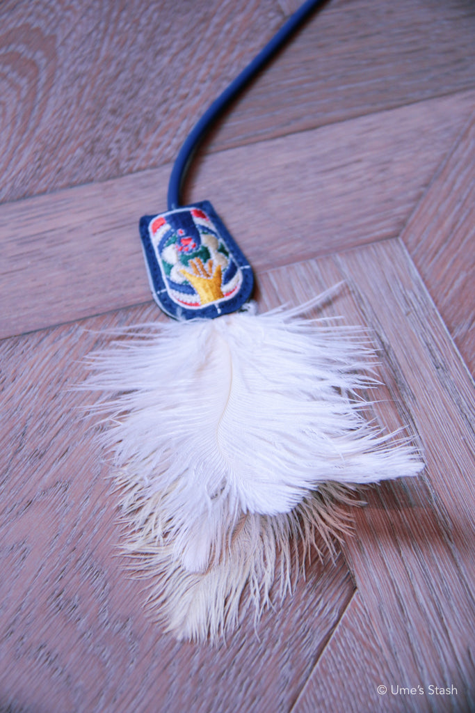 Holly cat wand - Ume's Stash - Cat teaser wand