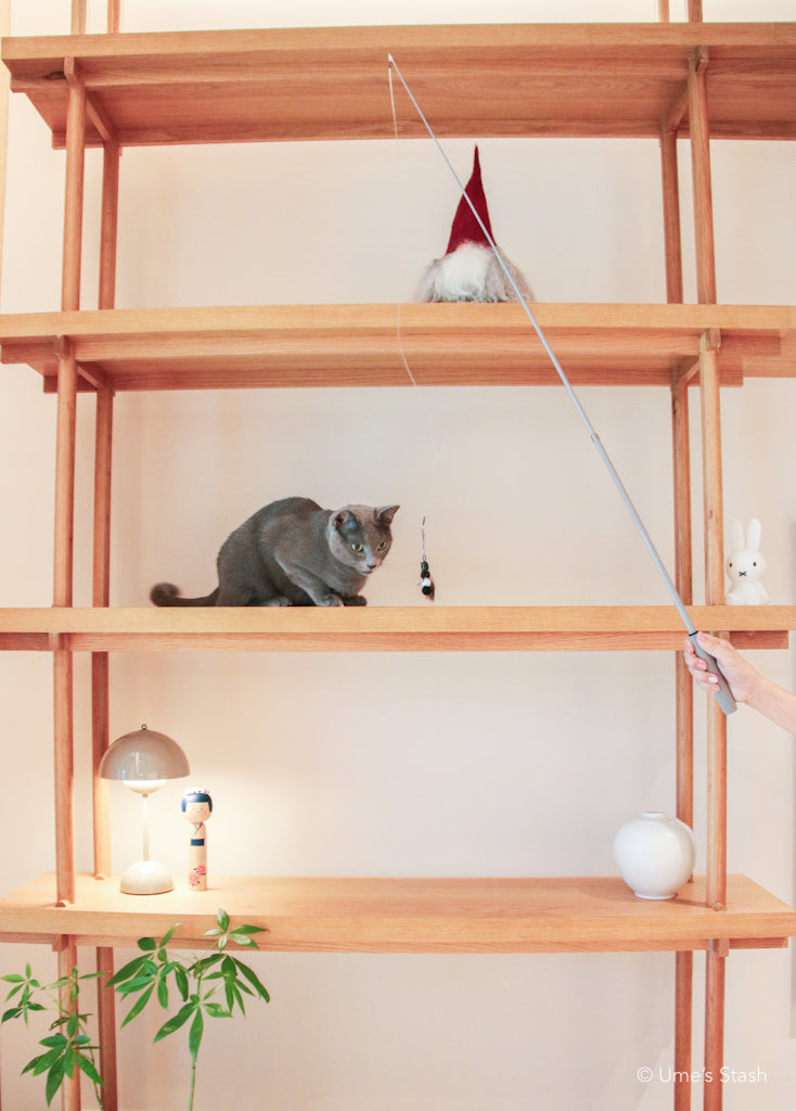 Lightning cat wand