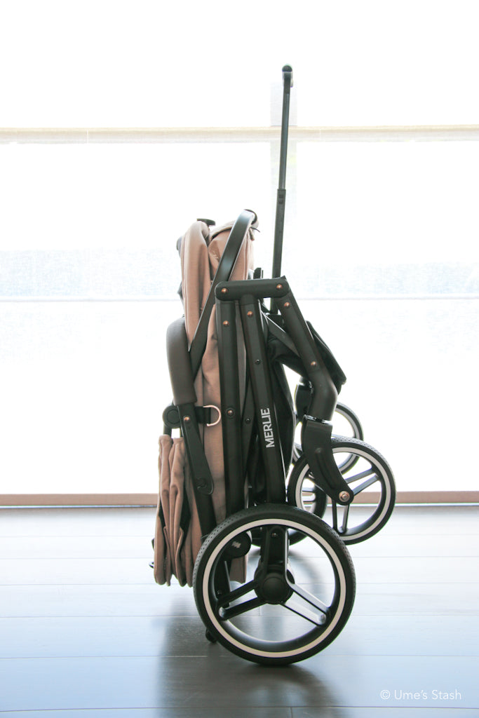 Peach pet stroller (Merlie MW3)