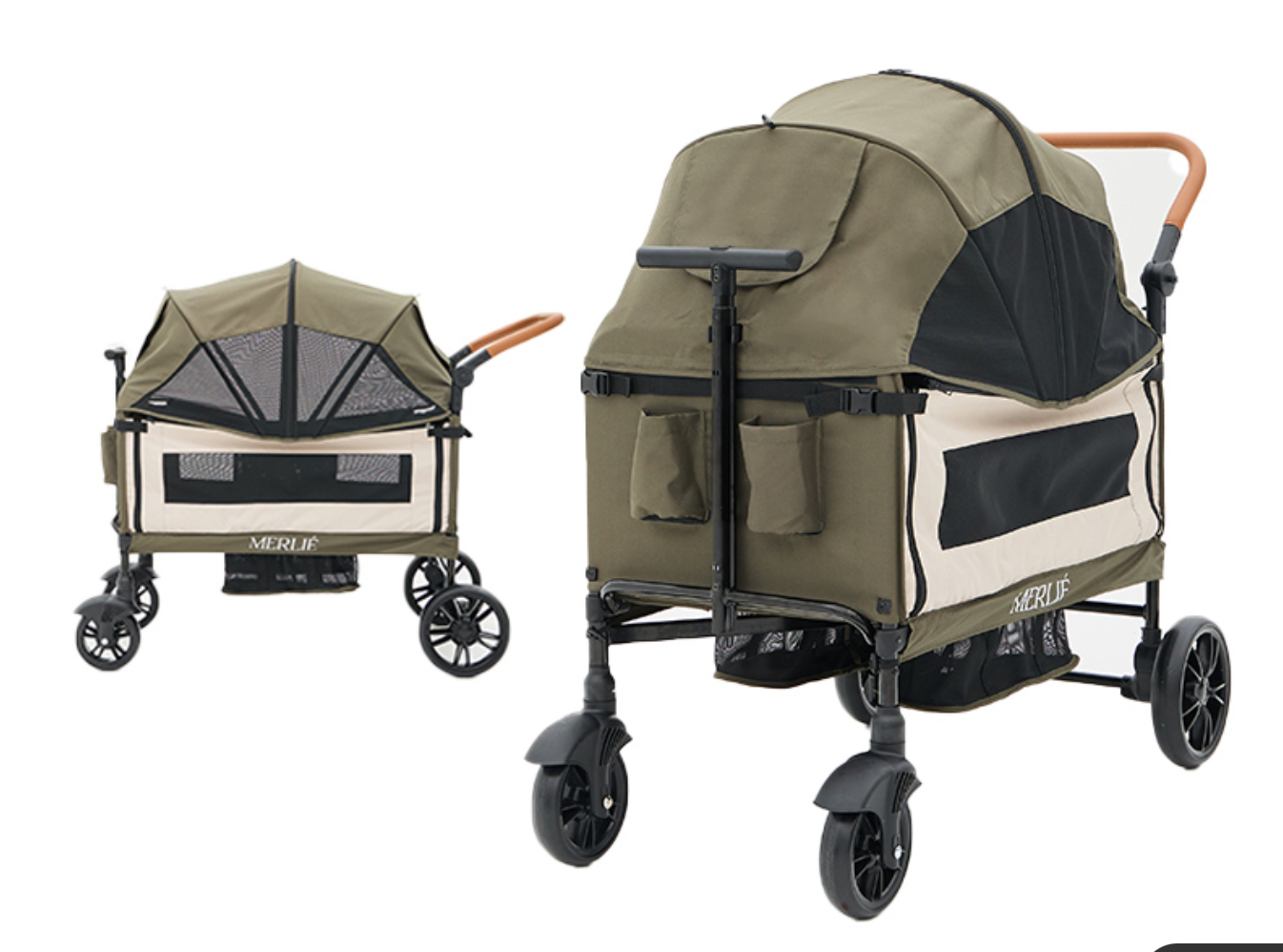 Watermelon pet stroller (Merlie MW6)