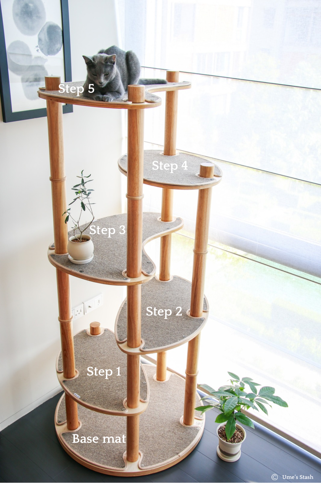 แผ่นรองทดแทน Bouclé สำหรับ Cypress Cat Tree