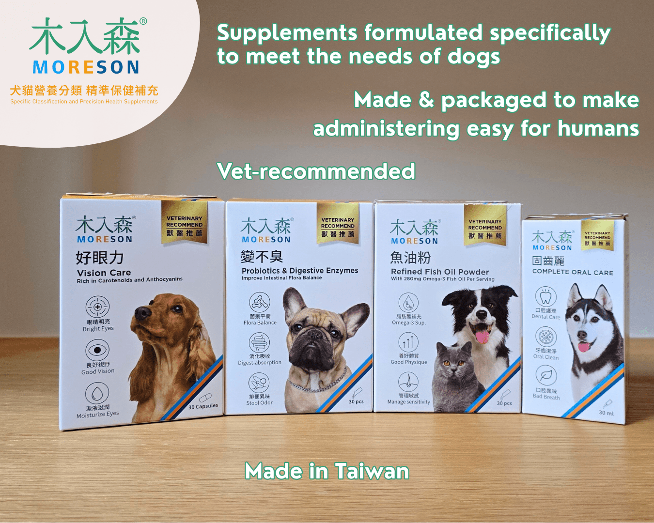 Dog Probiotics & Prebiotics - Ume's Stash