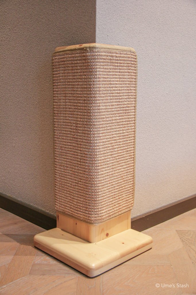 Jute mat replacement for Willow scratching post - Ume's Stash