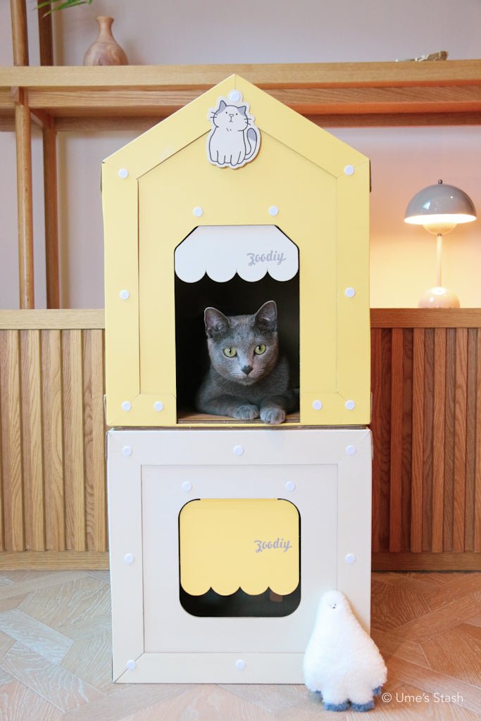 Pentagon hideaway pet house - Ume's Stash
