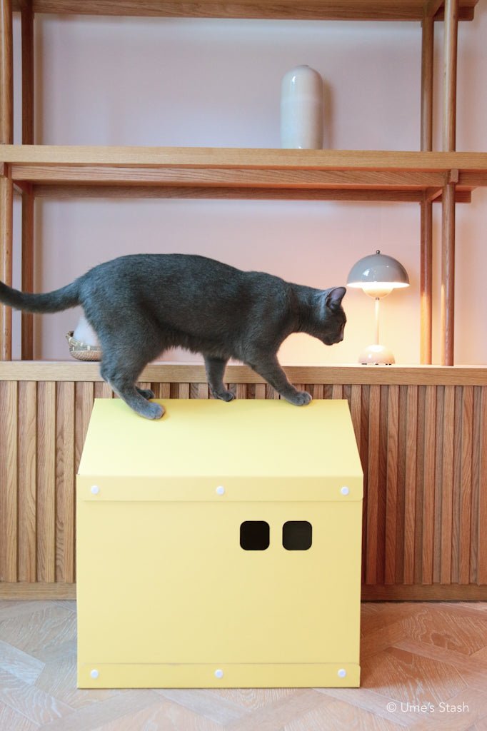 Pentagon hideaway pet house - Ume's Stash