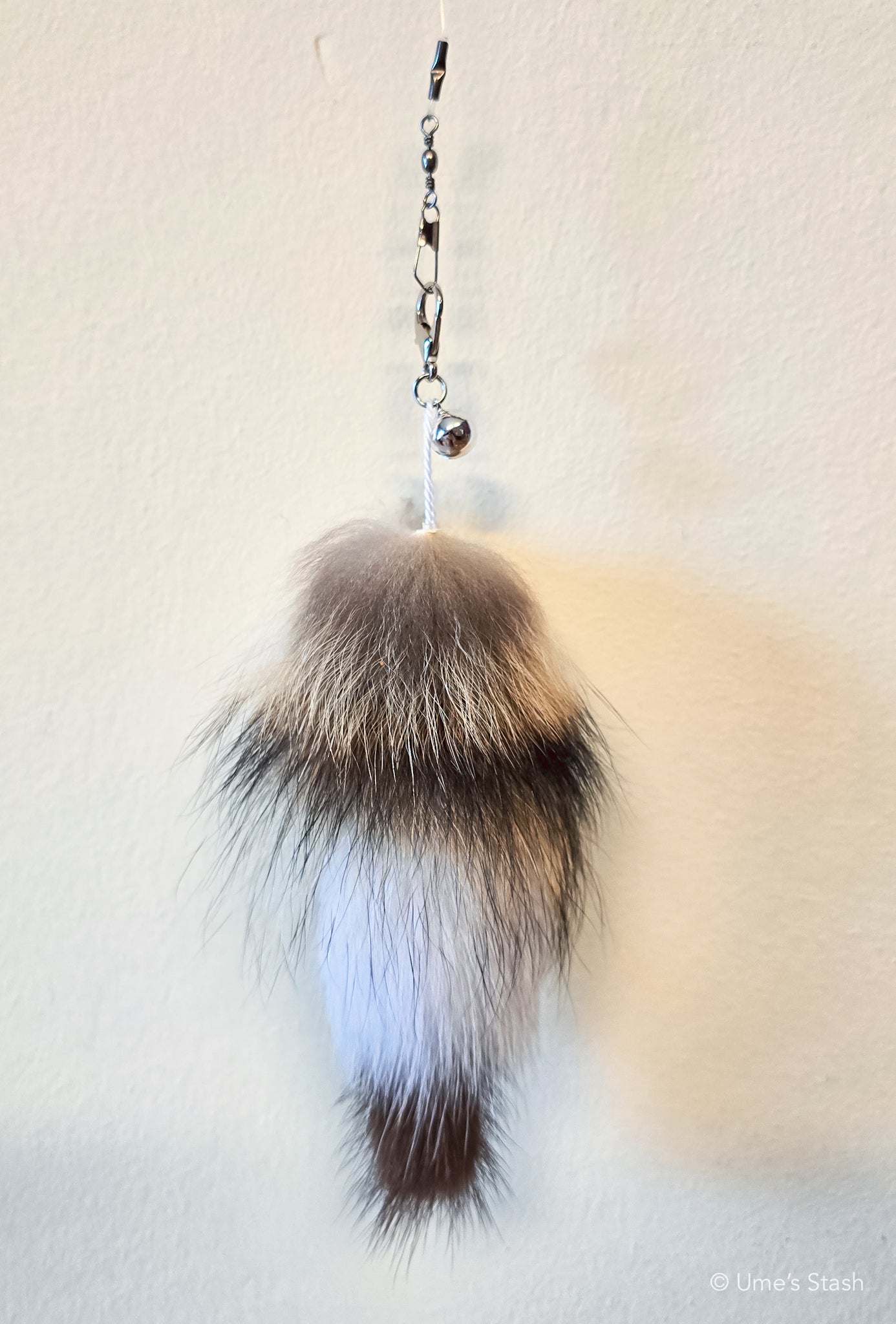 Raccoon tail wand attachment