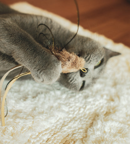 Bushy caterpillar wand attachment