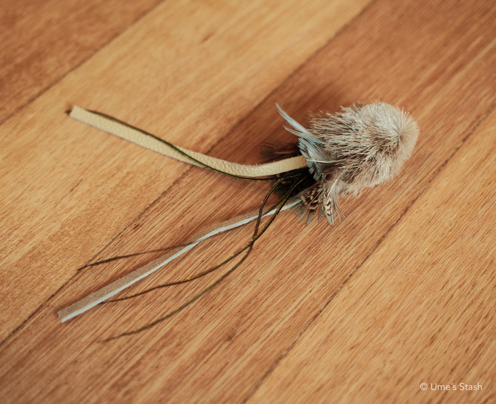 Bushy caterpillar wand attachment