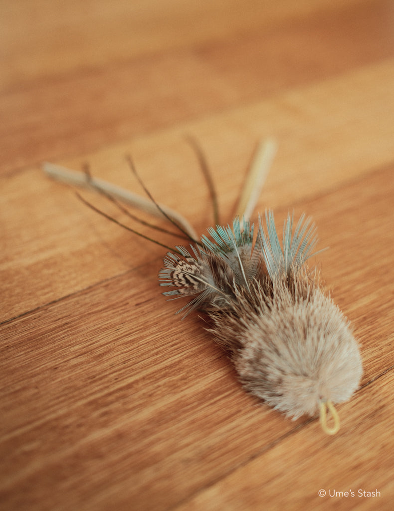 Bushy caterpillar wand attachment