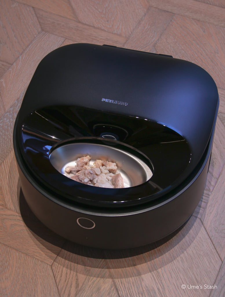 Polar wet food feeder