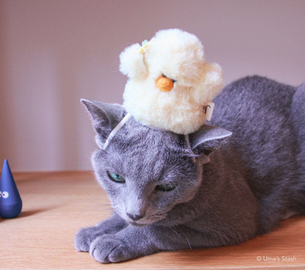 Fluffy chick hat