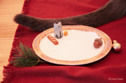 Boulangerie Cat plate