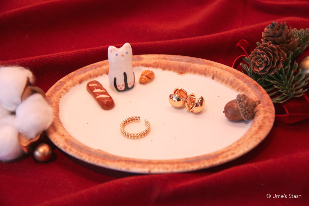 Boulangerie Cat plate