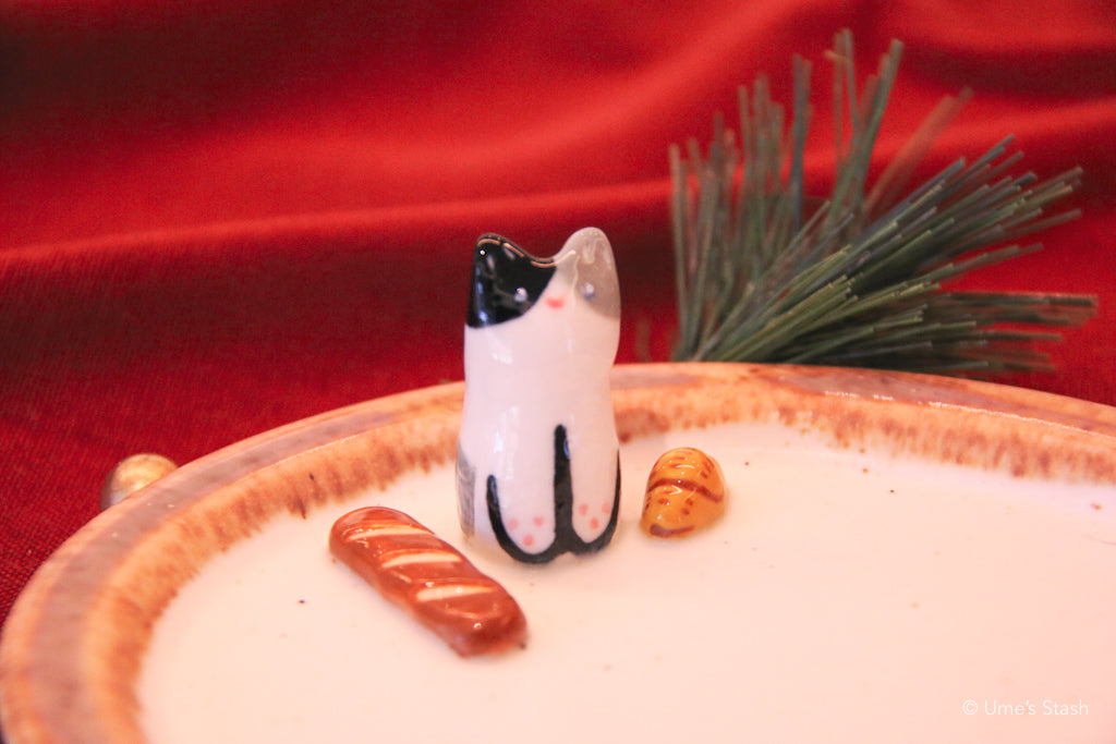 Boulangerie Cat plate