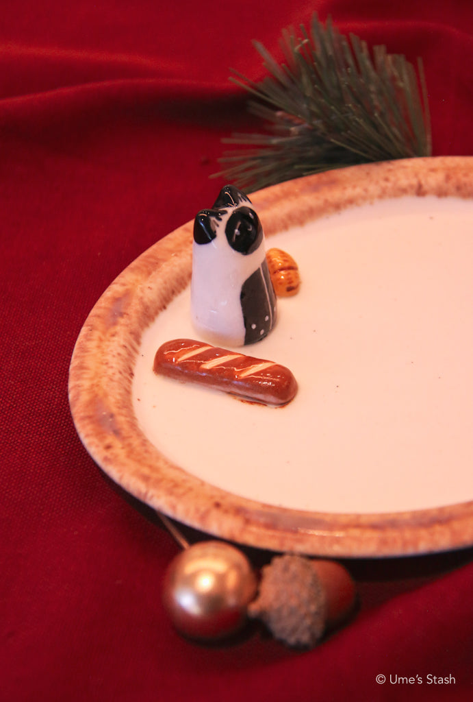 Boulangerie Cat plate