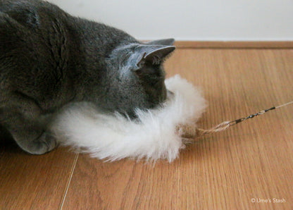 Fluffy llama wand attachment