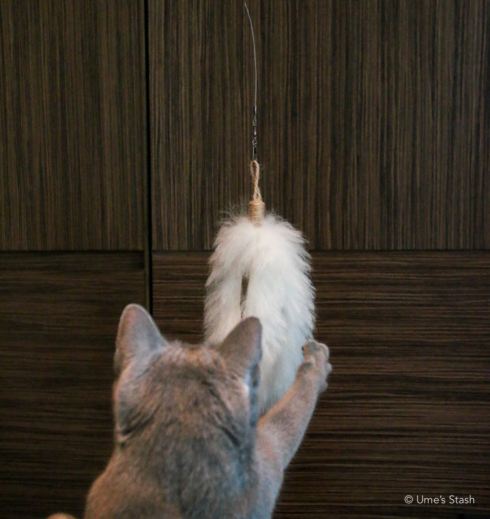 Fluffy llama wand attachment