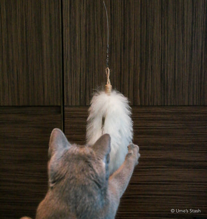 Fluffy llama wand attachment