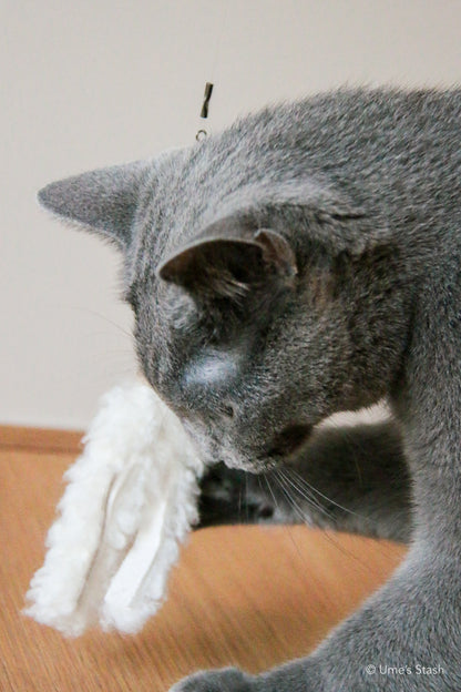 Curly lamb wand attachment