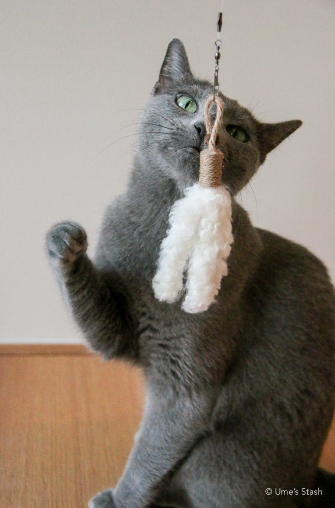 Curly lamb wand attachment