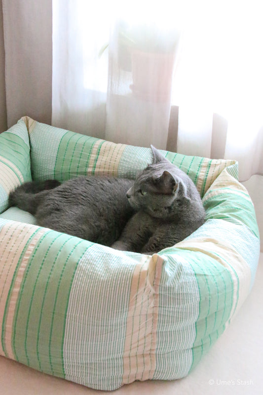 Sweet pea cushion bed