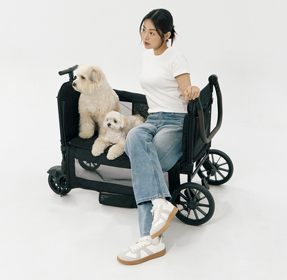 Watermelon pet stroller (Merlie MW 6) (Ver. 2)