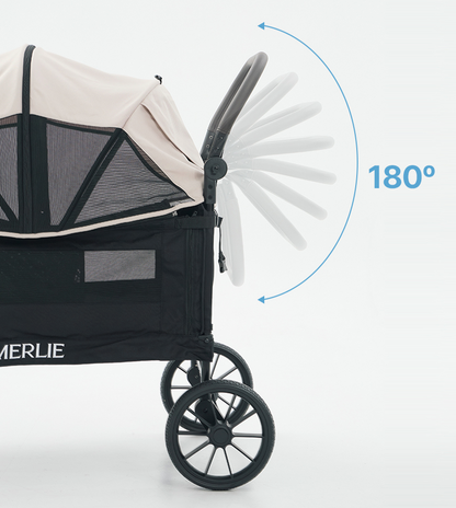 Watermelon pet stroller (Merlie MW 6) (Ver. 2)