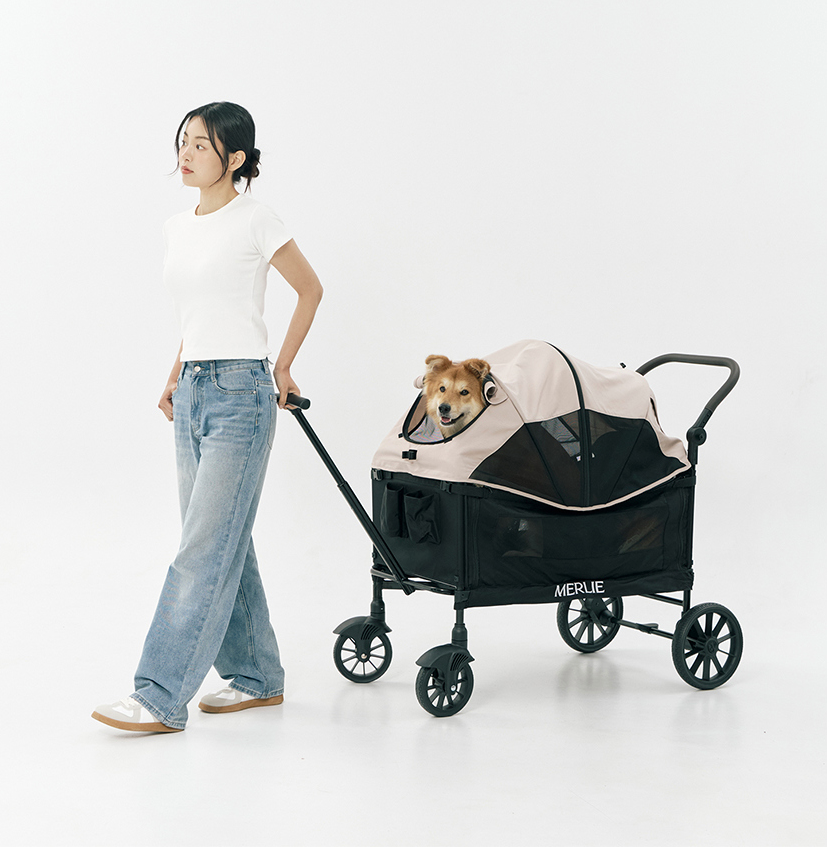 Watermelon pet stroller (Merlie MW 6) (Ver. 2)
