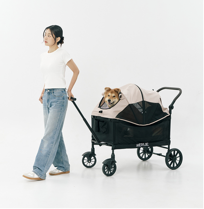 Watermelon pet stroller (Merlie MW 6) (Ver. 2)