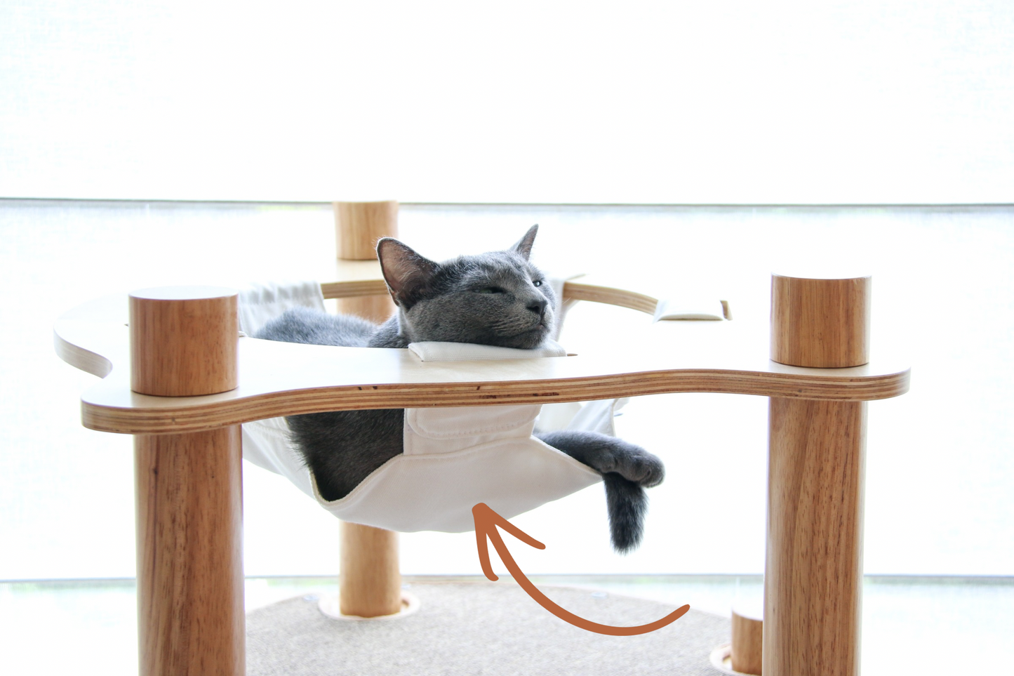 Star & Moon Pillar trees' replacement hammock (fabric only)