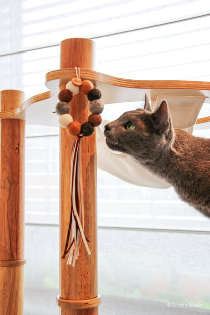 Acorn hanging ring ornament - Ume's Stash