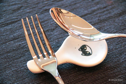 Buddy cutlery rest - Gorong Lab - Cat themed homeware