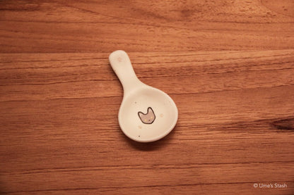 Buddy cutlery rest - Gorong Lab - Cat themed homeware