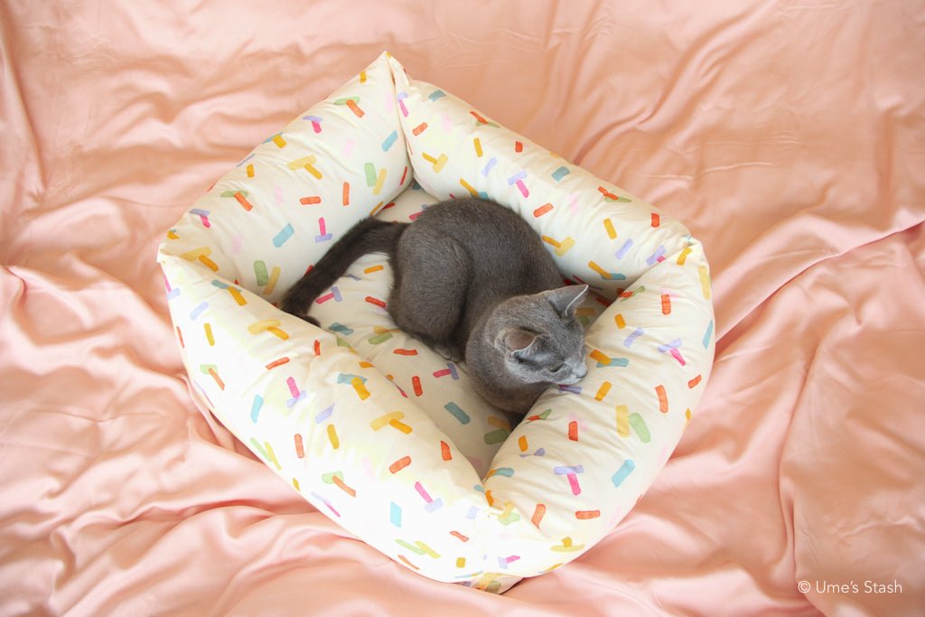 Confetti cushion bed - Ume's Stash