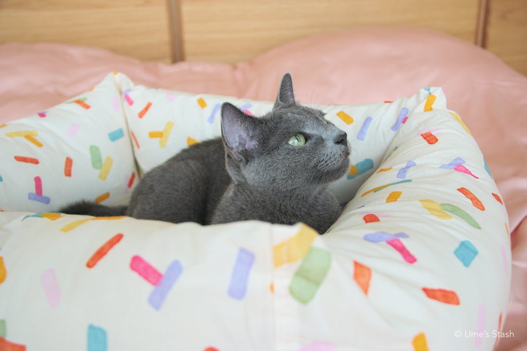 Confetti cushion bed - Ume's Stash