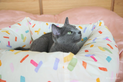 Confetti cushion bed - Ume's Stash