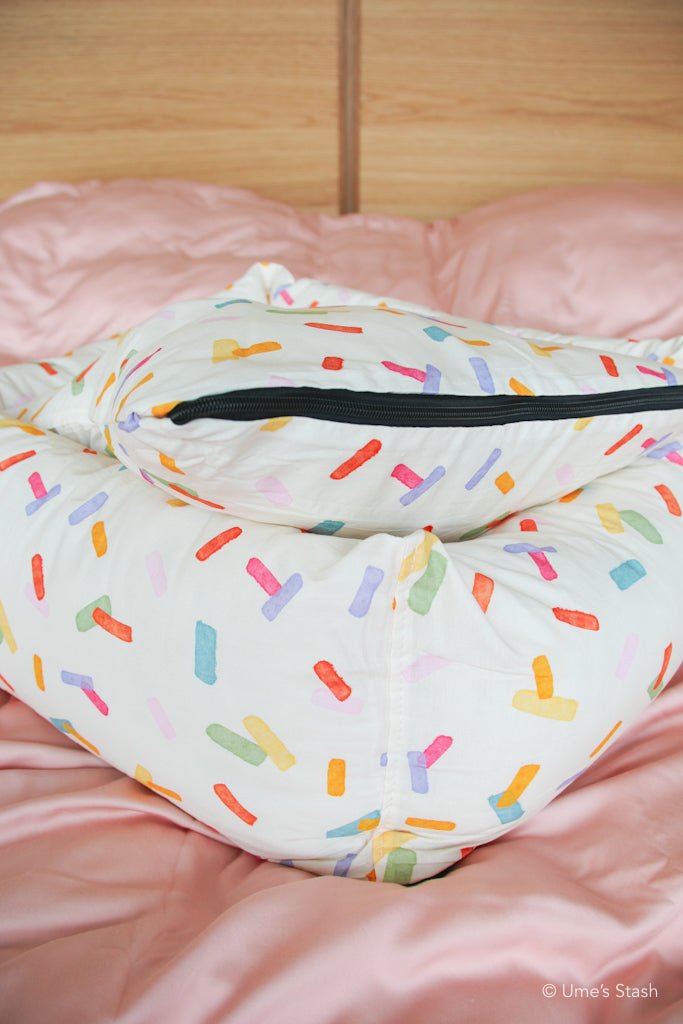 Confetti cushion bed - Ume's Stash