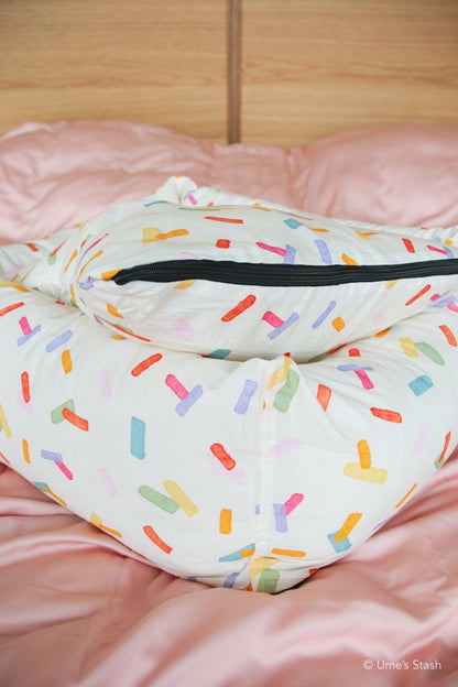 Confetti cushion bed - Ume's Stash