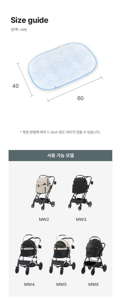 Cool Mat for Merlie Strollers (MW 2/3/5) - Ume's Stash