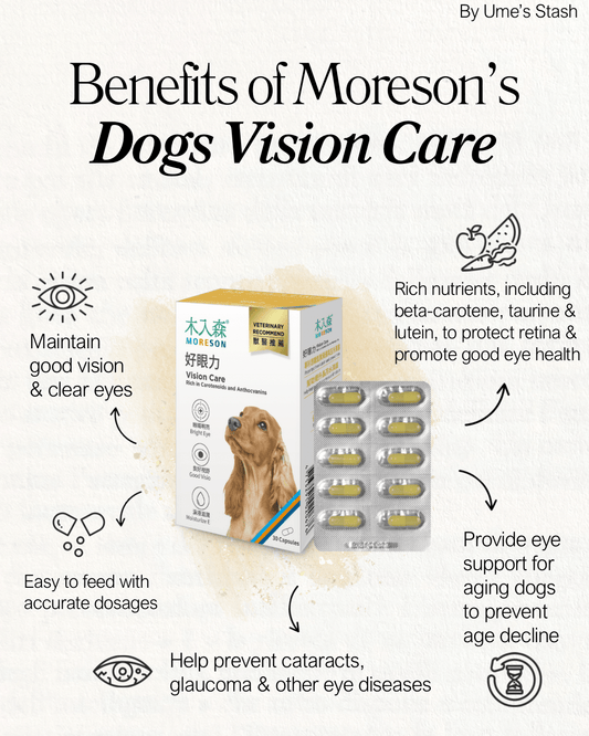 Dog Vision Care - Moreson - Dog health supplements