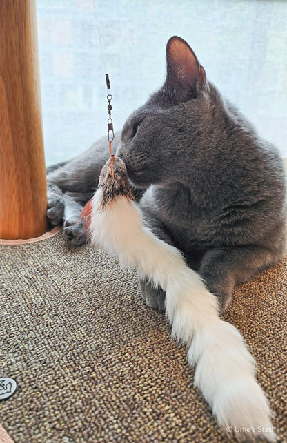 Ferret tail wand attachment - Ume's Stash