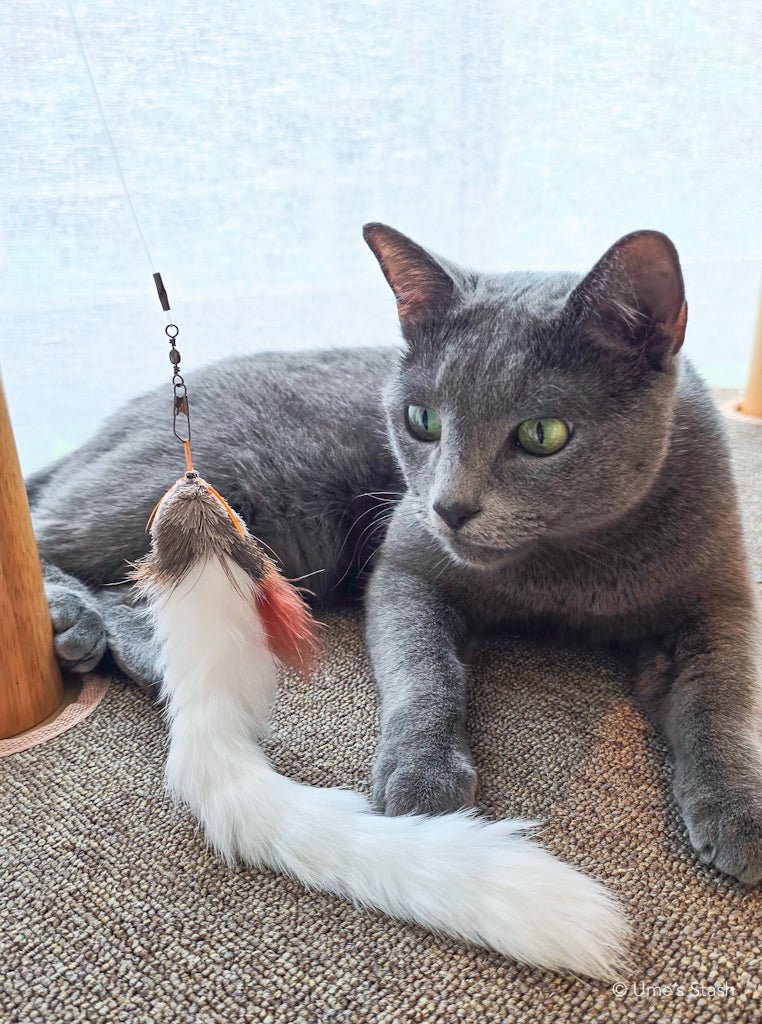 Ferret tail wand attachment - Ume's Stash