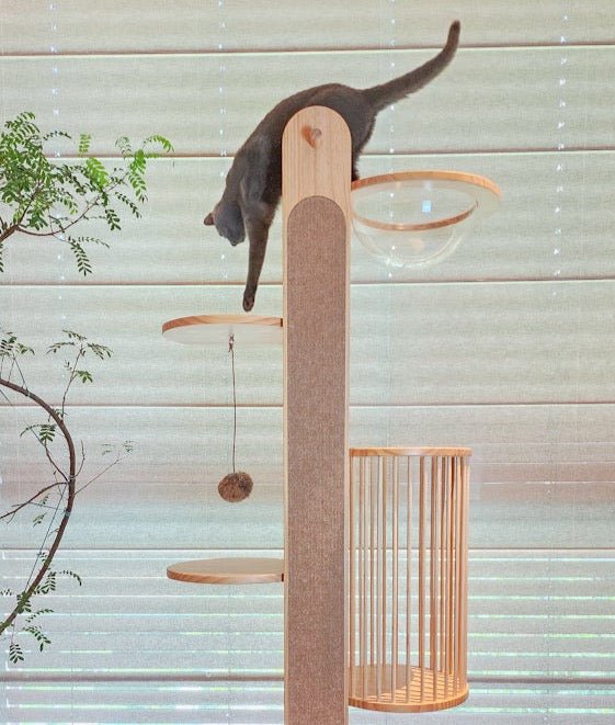 Great Cypress cat tree - super tall, sturdy and beautiful – Ume's Stash
