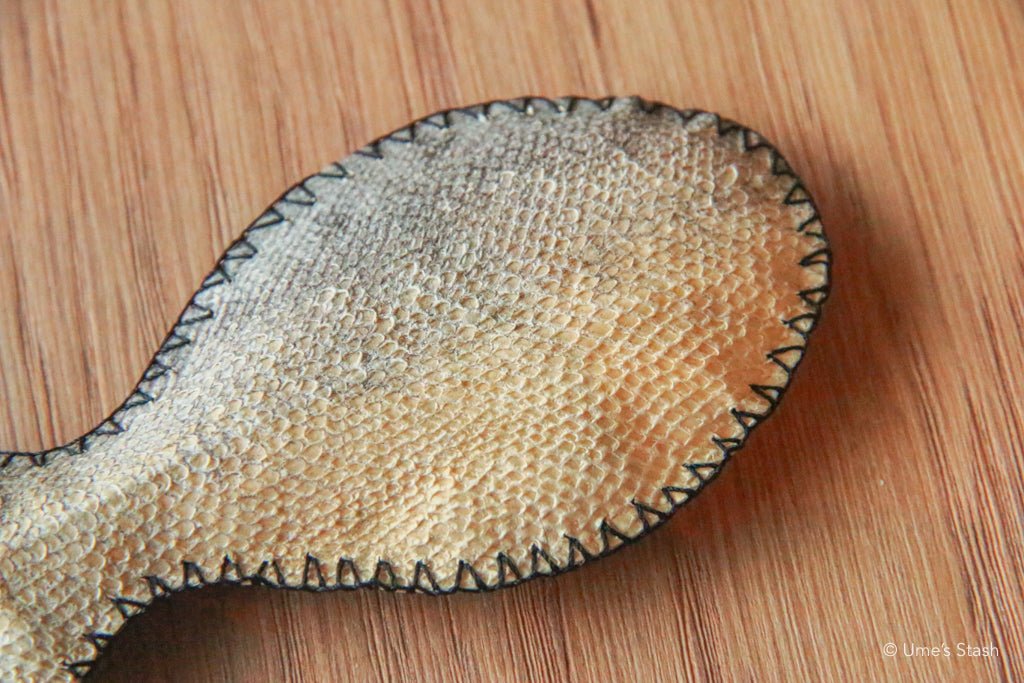Guppy fish leather cat toy - Ume's Stash