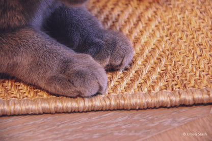 Herringbone scratcher rug (Rectangle) - Ume's Stash