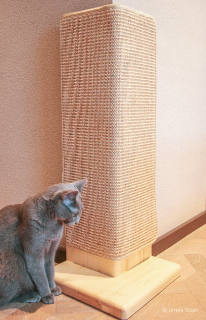 Jute mat replacement for Willow scratching post - Ume's Stash