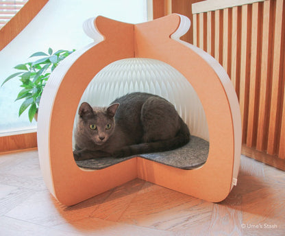 Origami pet house - Ume's Stash
